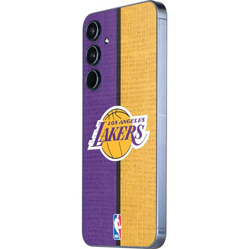 NBA Los Angeles Lakers Canvas Galaxy A55 5G Skin